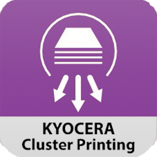 Cluster Printing, App, Button, Kyocera, Accel Imaging Systems, Kyocera Dealer, Dallas, Fort Worth, TX, Copier, MFP, Printer, Sales, Service, Supplies)
