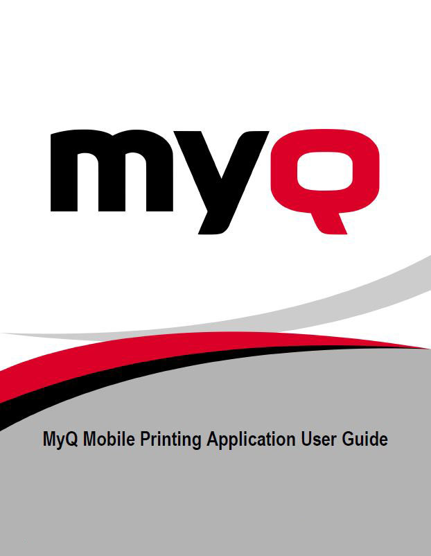 MyQ Mobile Printing App User Guide, Accel Imaging Systems, Kyocera Dealer, Dallas, Fort Worth, TX, Copier, MFP, Printer, Sales, Service, Supplies)