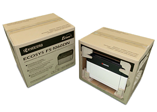ECOSYS printers and MFPs packaging