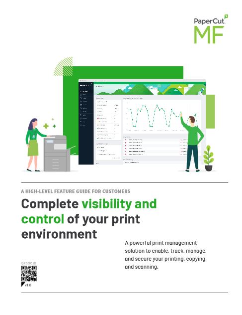Full Brochure Cover, Papercut MF, Accel Imaging Systems, Kyocera Dealer, Dallas, Fort Worth, TX, Copier, MFP, Printer, Sales, Service, Supplies)