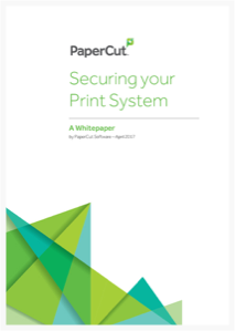 Security Whitepaper, Papercut MF, Accel Imaging Systems, Kyocera Dealer, Dallas, Fort Worth, TX, Copier, MFP, Printer, Sales, Service, Supplies)